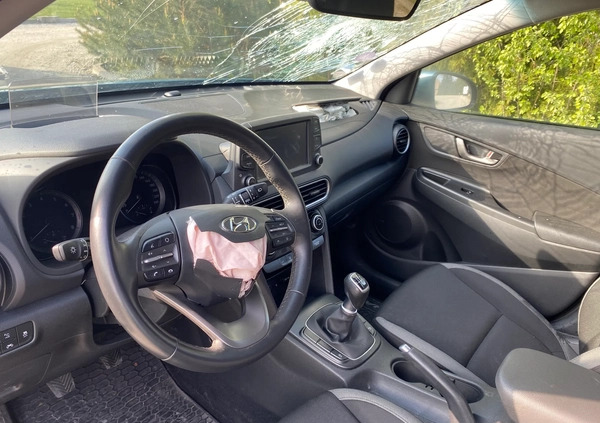 Hyundai Kona cena 29900 przebieg: 47196, rok produkcji 2019 z Ślesin małe 191